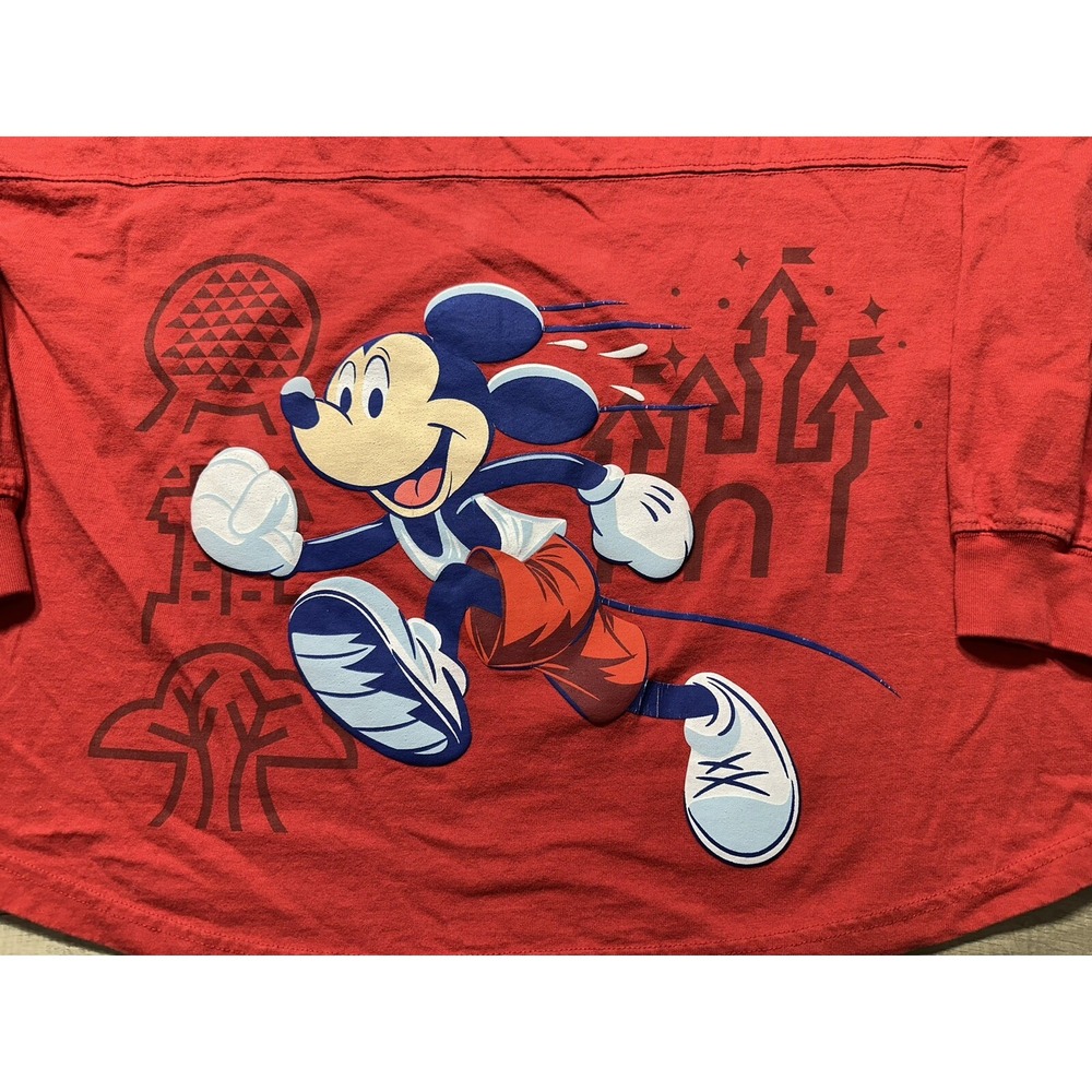 Disney Run Disney Spirit Jersey 2021 Adult Size XL Red Every Mile Is Magic - Picture 5 of 16